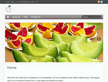 Tablet Screenshot of corehealthtips.com